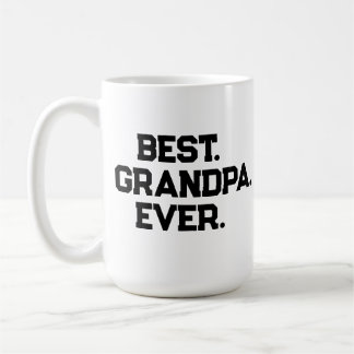 Best Grandpa Ever Custom Photo Mug