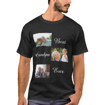 Best Grandpa Ever Father's Day 3 Photo Collage 