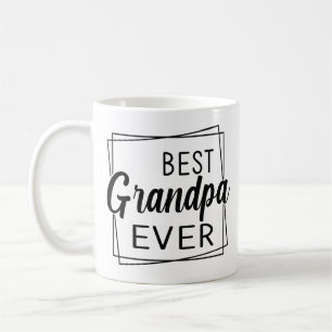 Best Grandpa Ever Fathers Day Gift for Grandpa  Coffee Mug