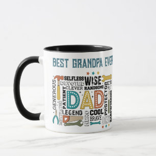 Best Grandpa Ever Fathers Day Mug