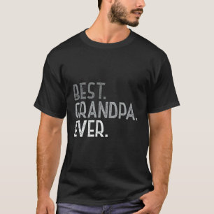 Best Grandpa Ever From Grandchildren Grandpa T-Shirt