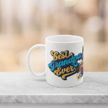 Best Grandpa Ever | Grandfather Photo Coffee Mug<br><div class="desc">Remind grandpa of his best-ever status this Father's Day or Grandparents Day. Custom photo mug features two photos with "Best Grandpa Ever" on each side in retro blue and yellow lettering.</div>