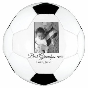 best grandpa ever grandparents photo gifts classic football