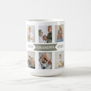 Best Grandpa Ever – Personalised Photos Mug