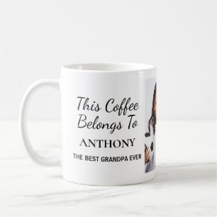 Best Grandpa Ever Photo Coffee Mug