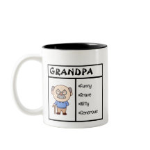 Best Grandpa Ever Profile Mug