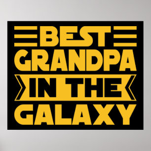 Best Grandpa In The Galaxy Poster