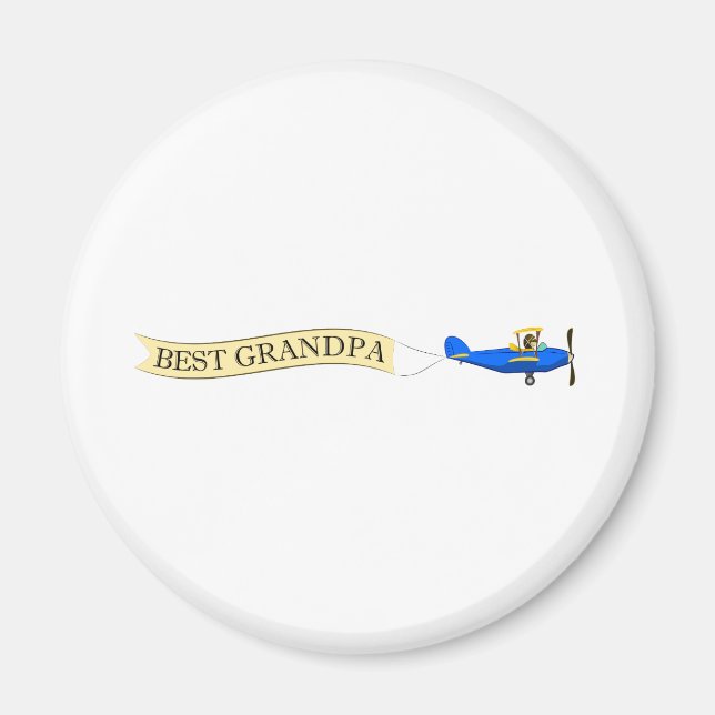 Best Grandpa Magnet (Front)