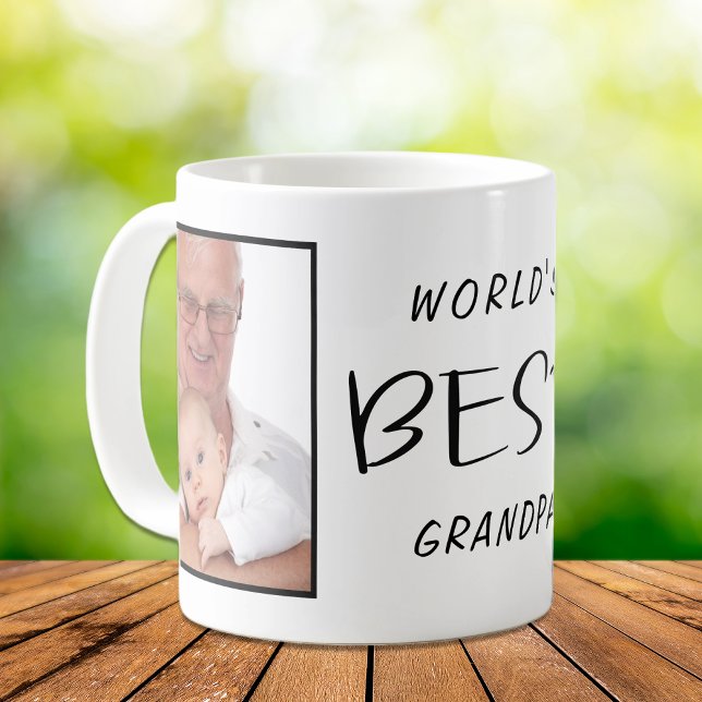 Best Grandpa Photo Coffee Mug (Creator Uploaded)