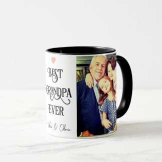 Best Grandpa Photo Mug