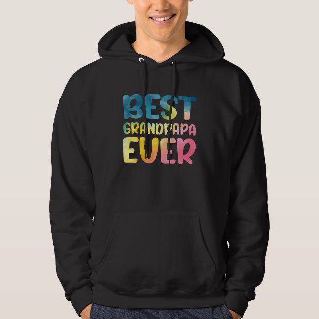 Best Grandpapa Ever  Father's Day Grandpapa Hoodie (Front)