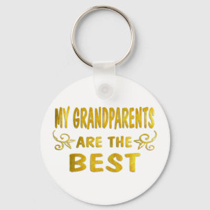 Best Grandparents Key Ring