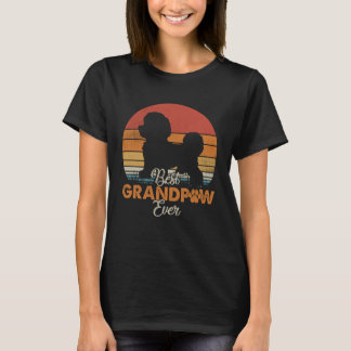 Best Grandpaw Ever Bichon Frise Grandpa T-Shirt