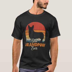 Best Grandpaw Ever Pembroke Welsh Corgi Grandpa T-Shirt