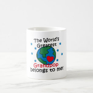 Best Grandpop Belongs to me Coffee Mug