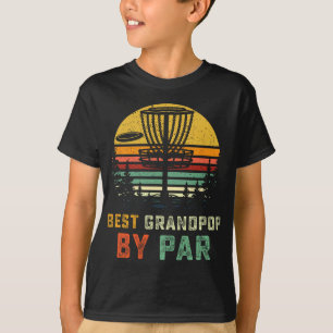 Best Grandpop Disc Golf Gift Grandpa Frisbees Disc T-Shirt