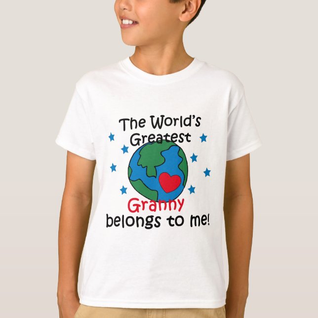 Best Granny Belongs to me T-Shirt (Front)