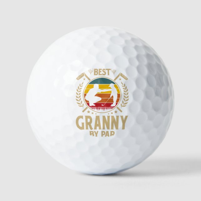 Best GRANNY By Par Vintage Golf Balls (Front)