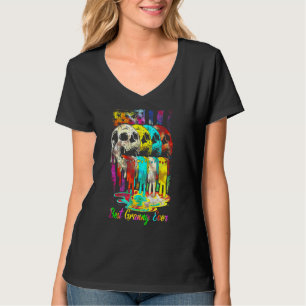 Best Granny Ever Skull Tie Dye Hippie Mother's Day T-Shirt