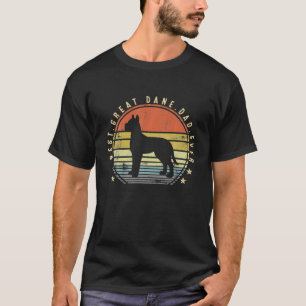 Best Great Dane Dad Ever Daddy Gifts Dog Lover T-Shirt