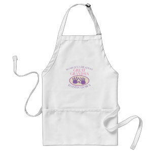 Best Great Grandma Hands Down T-shirt Standard Apron