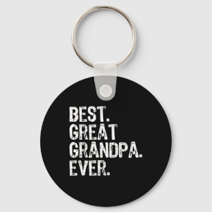 Best Great Grandpa Ever Family Fun Cool Key Ring