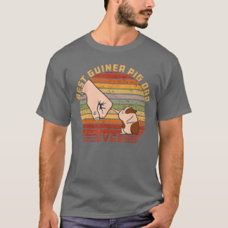 Best Guinea Pig Dad Ever Funny Guinea Pig Father v T-Shirt