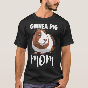 Best Guinea Pig Mom Tee  Women Funny Cavy Pet Love