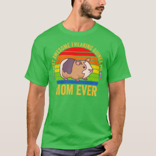 Best Guinea Pig Mum Ever Piggy Vintage  T-Shirt