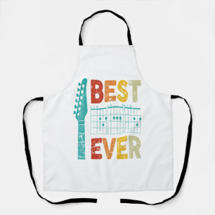 Best guitar dad ever chords best dad guitar shirt  apron