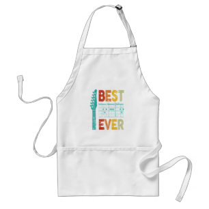 Best guitar dad ever chords best dad guitar shirt  standard apron