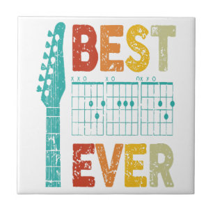 Best guitar dad ever chords best dad guitar shirt tile