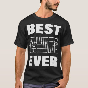 Best Guitar Dad Ever - Funny Guitar Gift For Dad T-Shirt