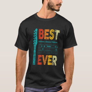 Best guitar dad ever guitar chords for guitar T-Shirt