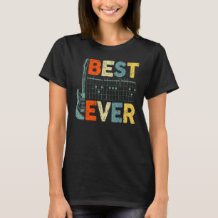 Best Guitar Dad Ever Guitarist Father Day Chord Gi T-Shirt