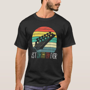 Best Guitar Dad Ever Music Chords Father Musician T-Shirt