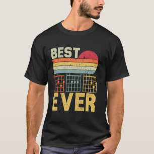 Best Guitarist Dad Ever Chord Guitar Musical Instr T-Shirt