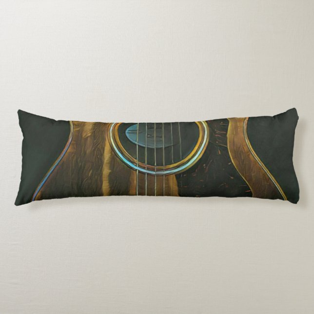 Best guitarist ever body cushion (Front)