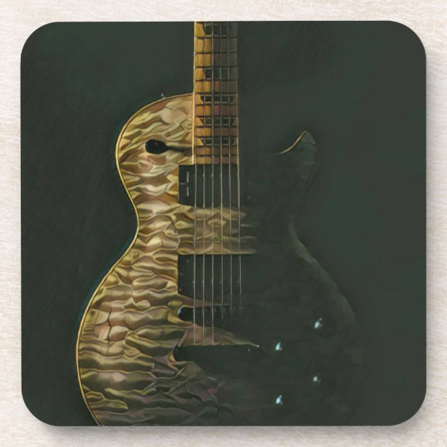 Best guitarist ever coaster (Front)