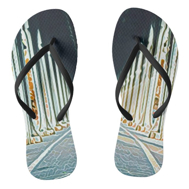 Best guitarist ever flip flops (Footbed)