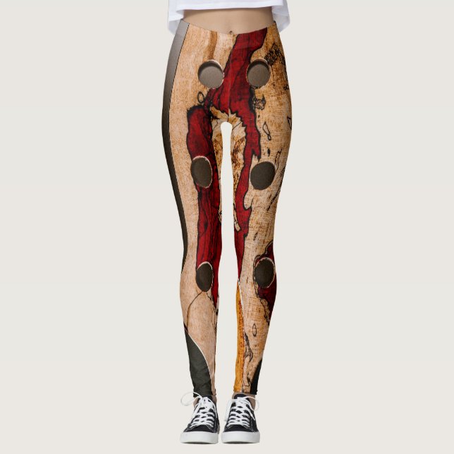 Best Guitarist Ever Leggings (Front)