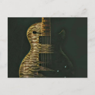 Best guitarist ever postcard