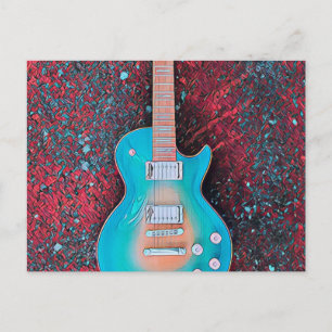 Best guitarist ever postcard