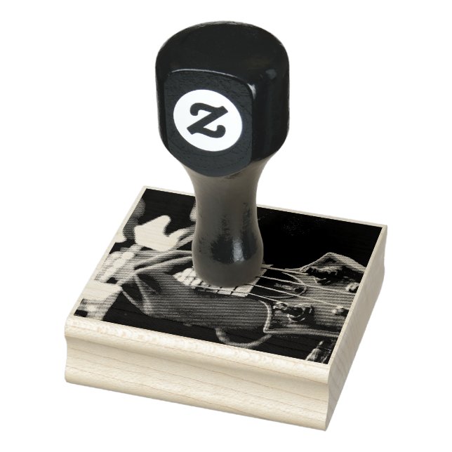 Best Guitarist Ever Rubber Stamp (Stamp)