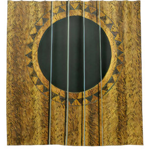 Best guitarist ever shower curtain