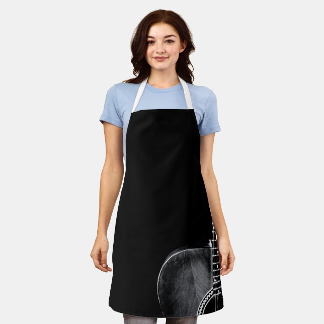 Best Guitarist Gift Apron (Worn)