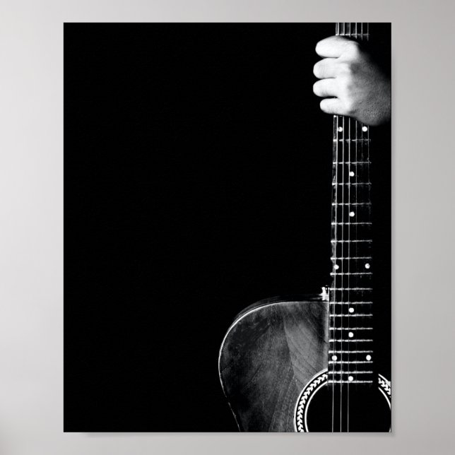 Best Guitarist Gift Poster (Front)