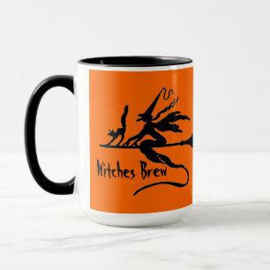 BEST HALLOWEEN MUGS - WITCHES BREW - HUMOR FUNNY