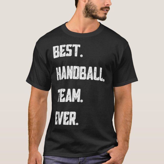 Best Handball Team Ever Squad animals -  T-Shirt (Front)