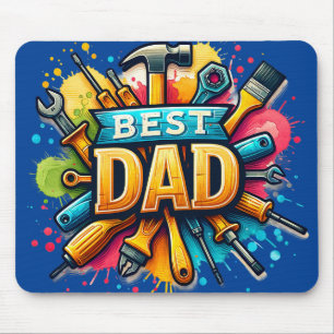 Best Handyman Dad Mouse Mat